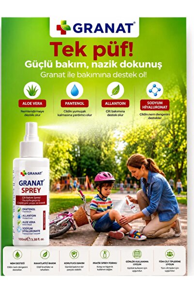NATURMED GRANAT YARA BAKIM SPREYİ