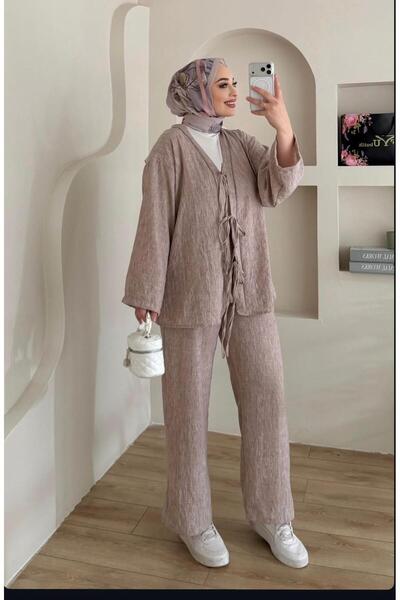 KILIF STORE Linen bottom and top double set