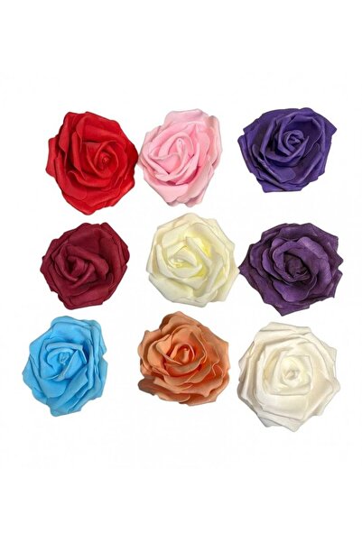 OEM Flori Artificiale Trandafiri Spuma 50/set diam 10cm Rosu