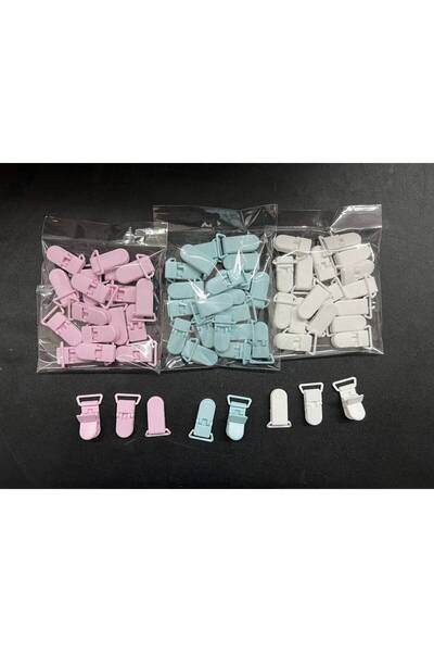 OEM Cleme Pentru Prindere Pe Haine Dreptunghiulare 20/Set Roz