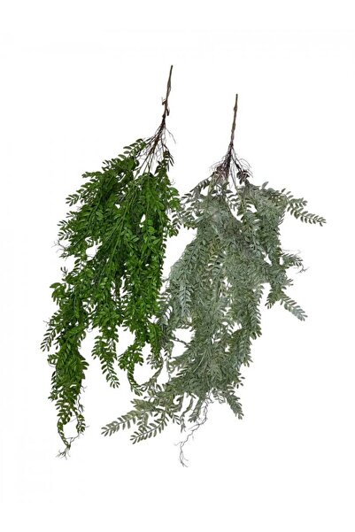 OEM Creanga Frunze Decorativa Feriga Rotunjite 122cm Verde