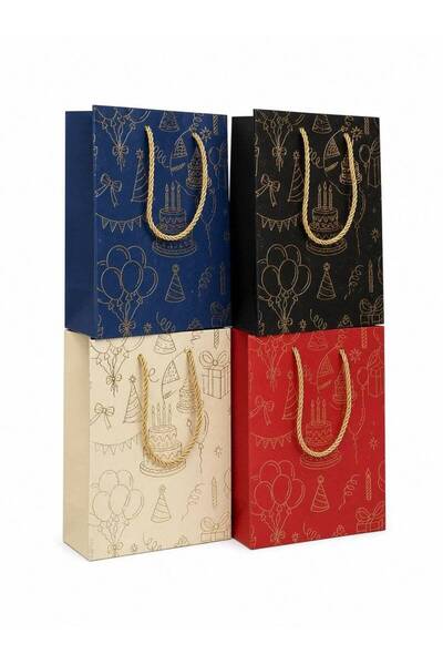OEM Pungi cadou imprimeu tort 12/set 18x23x10cm