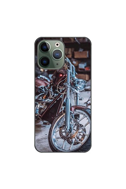 OEM Husa compatibila cu Apple iPhone 11 Pro Silicon Gel Tpu Model Harley Garage