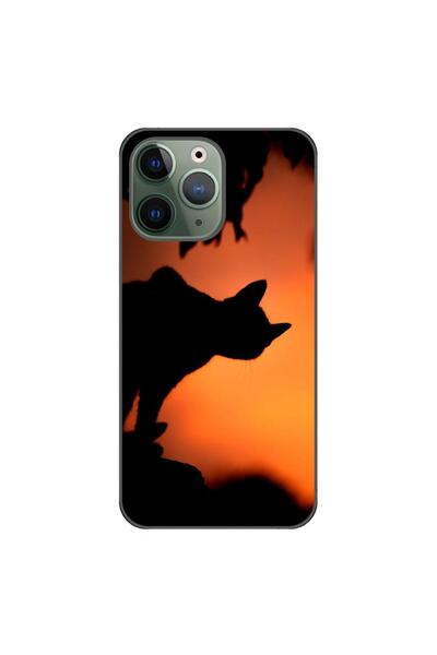 OEM Калъф за Apple iPhone 11 Pro от силиконов гел TPU с десен Хелоуин Черна к...