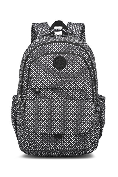 SMART BAGS Large Size Laptop Compartment Multi-Pocket Waterproof Crinkle Fabr...
