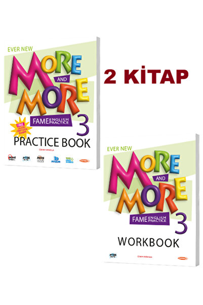 Kurmay Yayınları Kurmay Elt More and More 3.Sınıf Practice Book+Work Book + (...