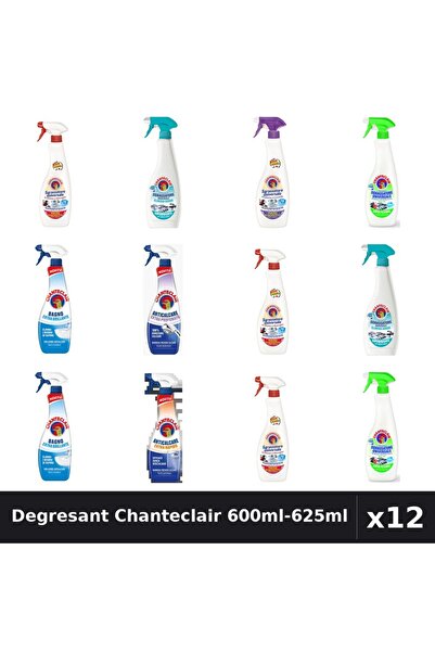 Chanteclair Set 12 Degresant Universal 600ml-625ml - Marsilia, Lămâie, Mosc, ...