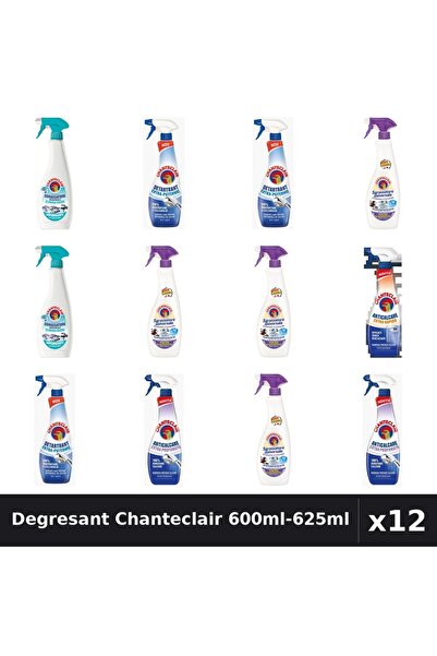 Chanteclair Set 12 Degresant Universal 600ml-625ml - Anti-Miros, Lavanda, Mosc