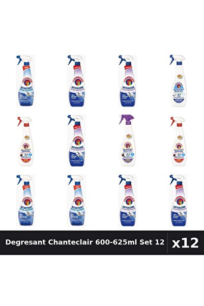Chanteclair Set 12 Degresant Universal 600-625ml - Bicarbonat, Marsilia, Lava...