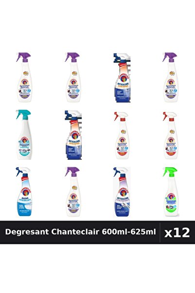 Chanteclair Set 12 Degresant Universal 600ml-625ml - Lavanda, Marsilia, Lamai...