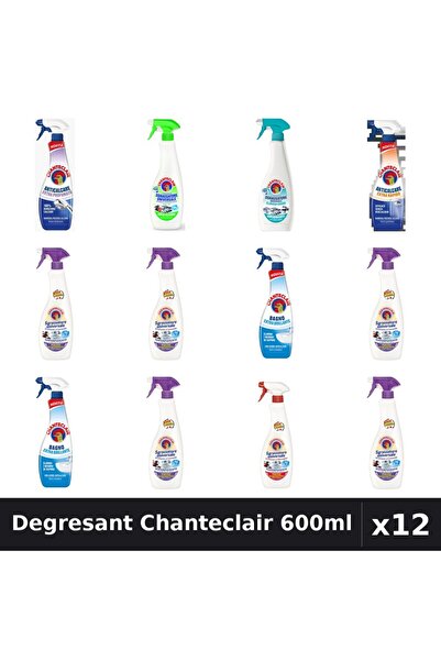 Chanteclair Set 12 Degresant Universal 600ml - Lavanda, Marsilia, Mosc Alb - ...