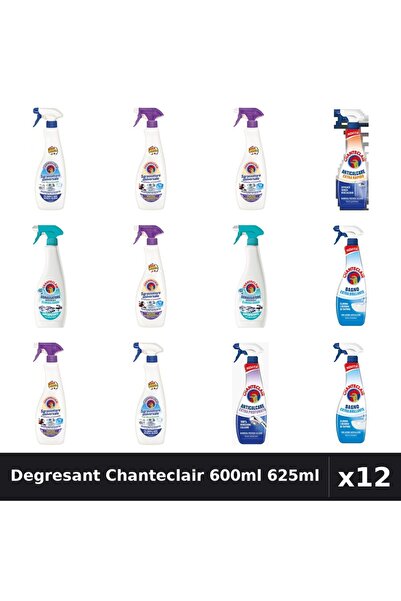 Chanteclair Set 12 Degresant Universal 600ml/625ml - Lavanda, Bicarbonat, Ant...