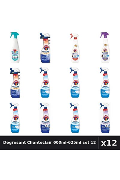 Chanteclair Set 12 Degresant Universal 600ml-625ml - Anti-Miros, Marsilia, La...