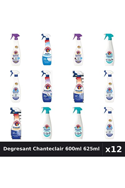 Chanteclair Set 12 Degresant Universal 600-625ml - Lavanda, Mosc, Bicarbonat,...