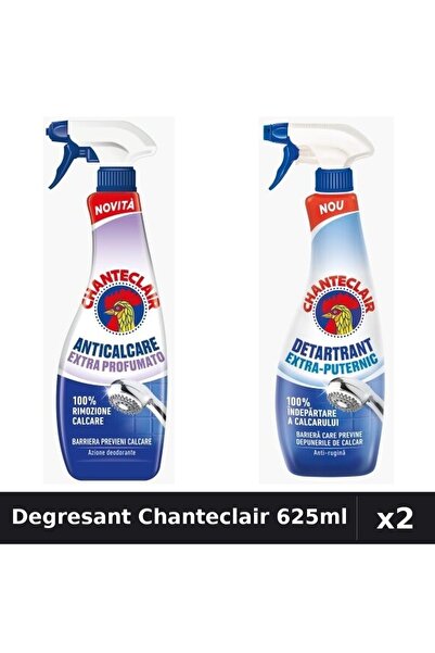 Chanteclair Set 2 Degresant Universal 625ml - Anticalcar, Detartrant, Extra P...