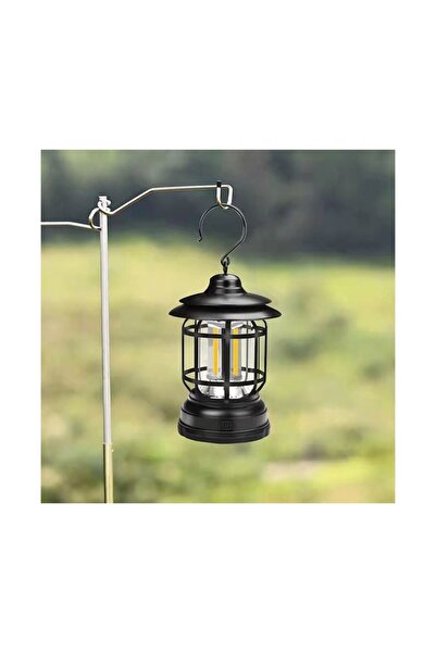 Zet Felinar cu 3 LED-uri COB 9.6x9.6x16.6 cm, iluminare practică pentru campi...