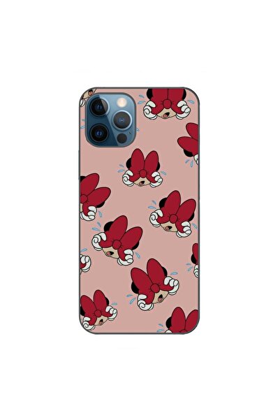OEM Husa compatibila cu Apple iPhone 12 Pro Max Silicon Gel Tpu Model Minnie ...