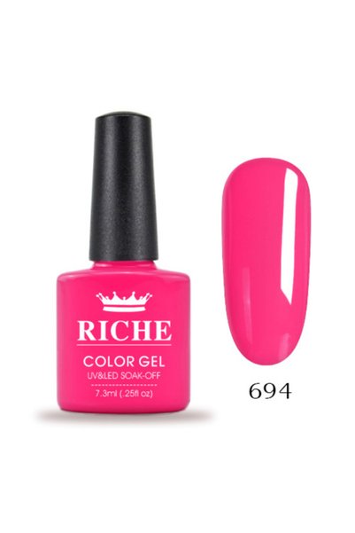OEM Ojă semipermanentă Riche 694, Roz, 7.3 ml