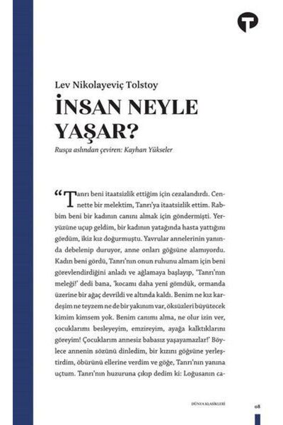 Turkuvaz Kitap İnsan Ne İle Yaşar?