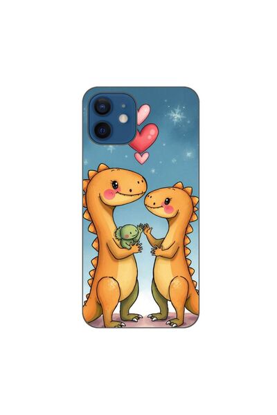 OEM Θήκη συμβατή με Apple iPhone 12, από σιλικόνη gel TPU, με σχέδιο χαριτωμέ...