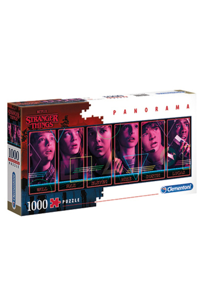CLEMENTONI Παζλ Panorama Netflix Stranger Things 1000 τμχ
