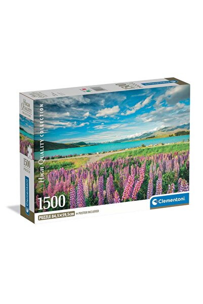 CLEMENTONI Παζλ High Quality Collection Λεβάντες στη Λίμνη Τεκάπο 1500 τμχ - ...