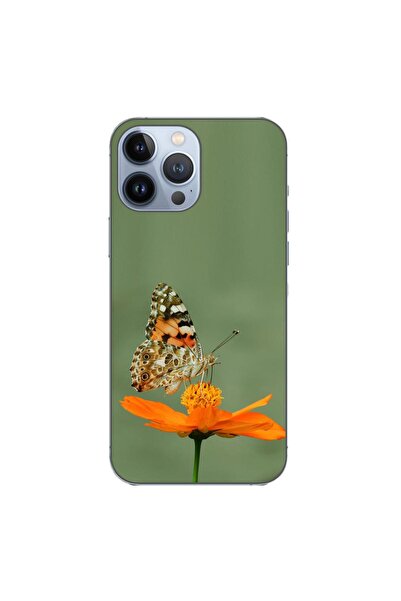 OEM Husa compatibila cu Apple iPhone 13 Pro Max Silicon Gel Tpu Model Fluture