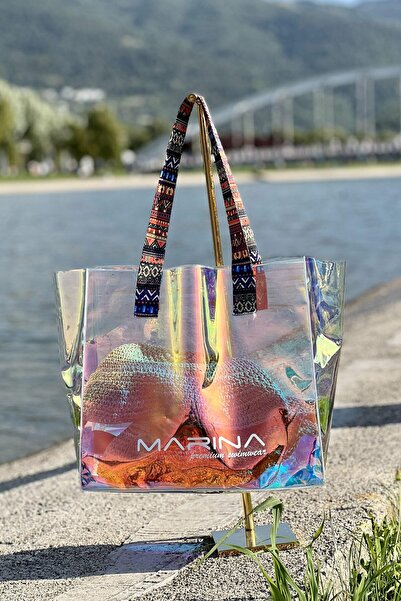 Marina Swimwear Mirrored Pvc Bag C2435-Tr2