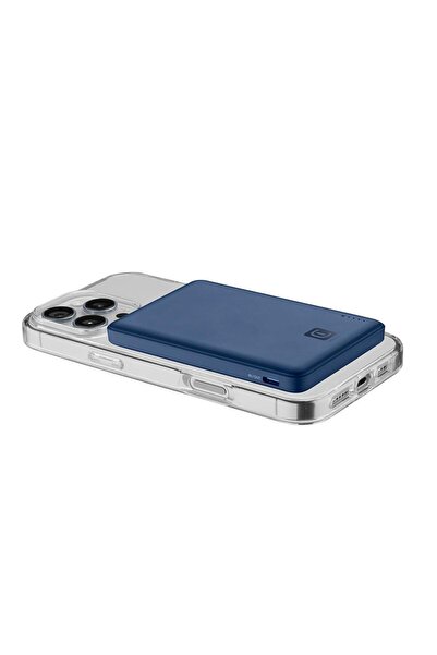 Cellular Line CELLULARLINE MAGSAFE + 20W PD TYPE-C 5.000 MAH SLIM POWERBANK - MAVİ