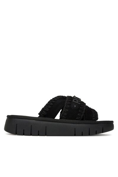 Roxy Γυναικείες Σαγιονάρες HY62277-5 Μαύρες