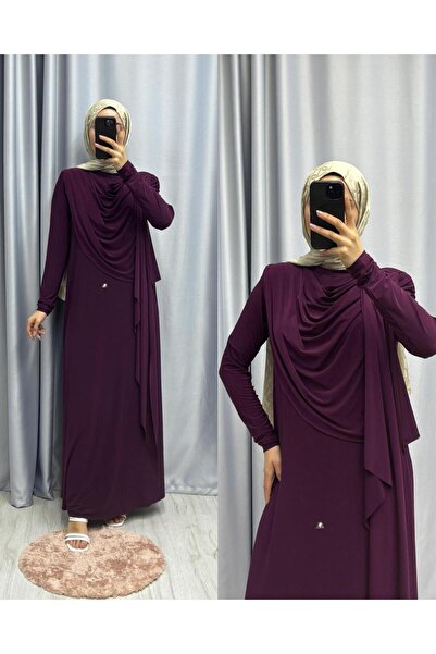 moda acar Relaxed Cut Tesettür Dress