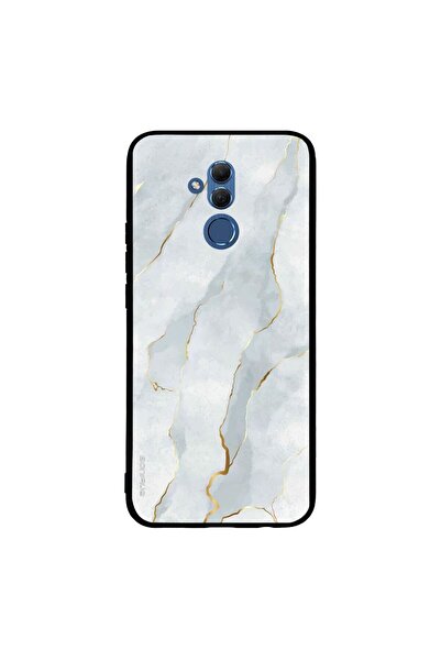 Sonique Θήκη Marble Series για Huawei Mate 20 Lite Λευκό 01