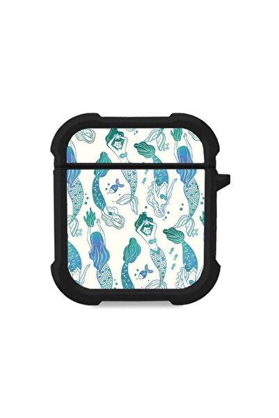 Sonique Θήκη Σιλικόνης Ocean Series για AirPods 1/2 Γοργόνες