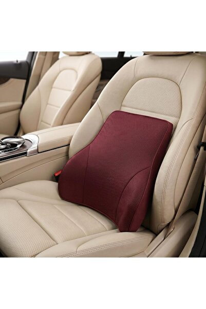 Auto Family FZE Car Lumbar Support Cushion for Driving – Memory Foam Back Sup...
