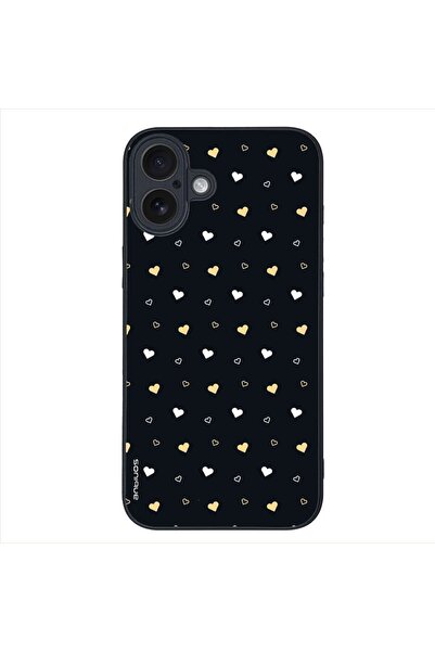Sonique Θήκη Heart Series για Apple iPhone 16 Plus Μαύρο 01