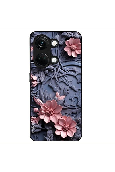Sonique Θήκη 3D Flower Series για OnePlus Nord 3 5G Ροζ 02