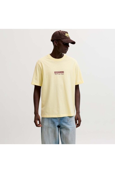 Jack & Jones Jack&Jones Savona Box Men's Yellow T-Shirt