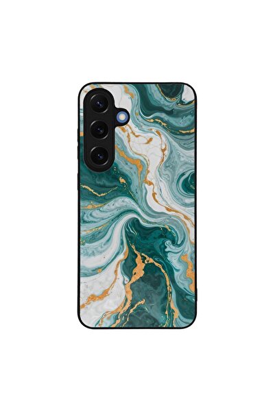 Sonique Θήκη Marble Series για Samsung Galaxy S25 Plus Πράσινο 01