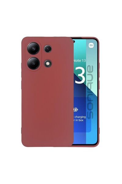 Sonique Θήκη Σιλικόνης My Colors Xiaomi Redmi Note 13 4G Μπορντό Ανοιχτό