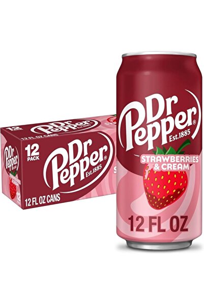 Dr. Pepper Dr Pepper Strawberries & Cream 12x355ml Cans