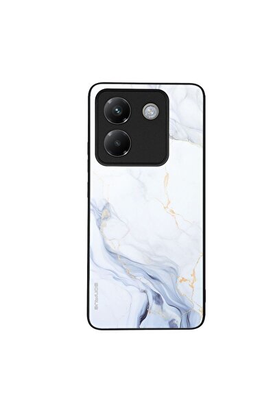 Sonique Θήκη Marble Series για Xiaomi Poco M7 Pro 5G Λευκό 02