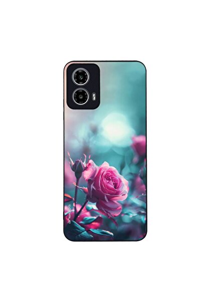 Sonique Θήκη Sunset in Eden Series για Motorola Moto G34 5G Morning Rose