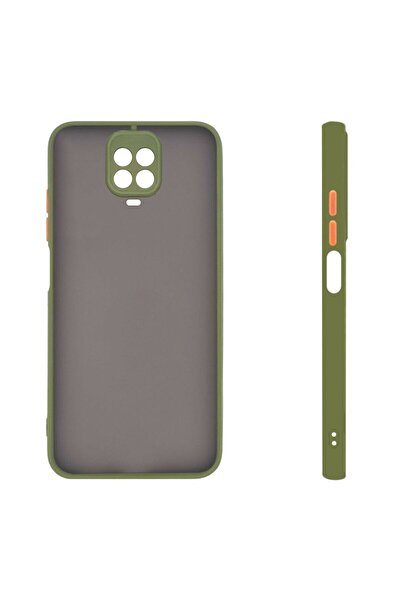 Sonique Θήκη Σιλικόνης Color Button Bumper Xiaomi Redmi Note 9S/9 Pro Πράσινο...