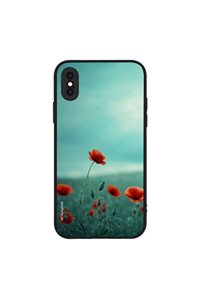 Sonique Θήκη Sunset in Eden Series για Apple iPhone X / iPhone XS Scarlet Poppy