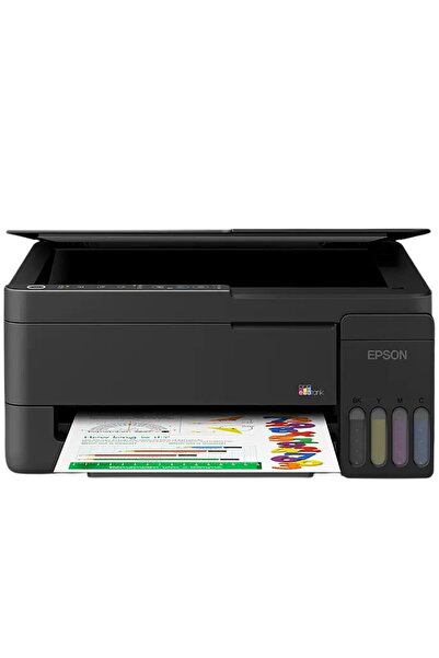 EPSON Ecotank L3350 Wi-Fi + Tarayıcı + Fotokopi Renkli Çok Fonksiyonlu Tanklı...