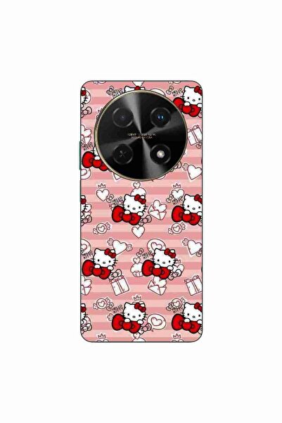 OEM Θήκη συμβατή με Huawei Nova 12i, από σιλικόνη gel TPU, με σχέδιο Hello Ki...