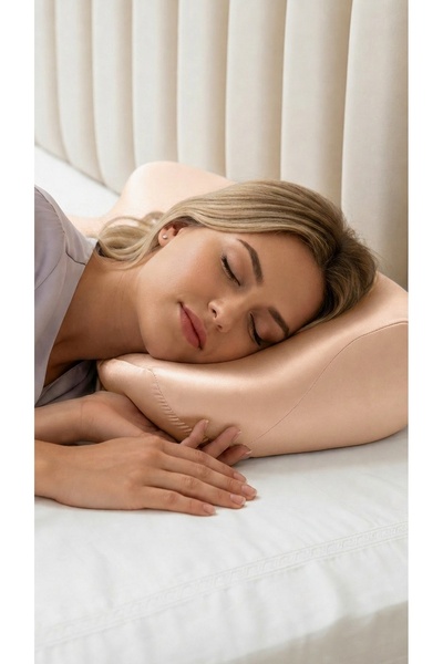allnightbeauty Beauty Pillow with Silk Cover