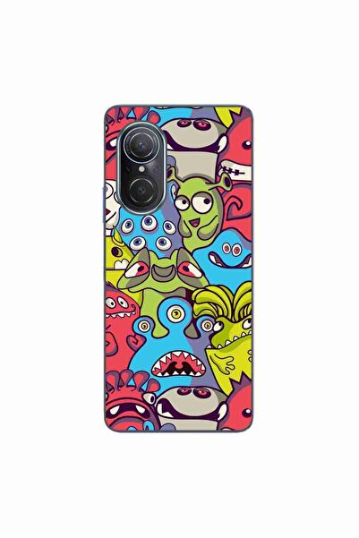 OEM Husa compatibila cu Huawei Nova 9 SE Silicon Gel Tpu Model Squishi Monsters