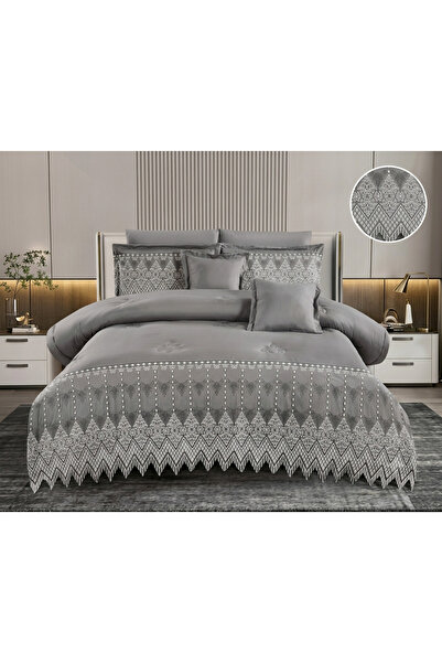 ALMIAAD Double Bed Sheet Summer Cool - Microfiber - 6 Pieces - Summer Quilt 6...