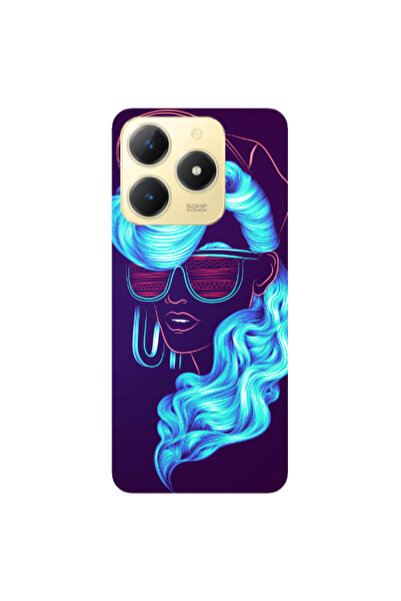 Other Realme C61 Hatted style Transparent Silicone TPU Θήκη